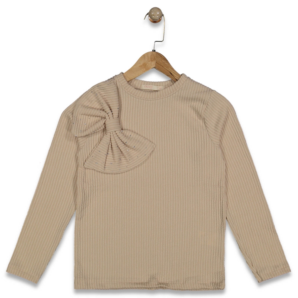 KIZ 5/8 YAŞ TAŞLI YANDAN FİYONKLU BADİ