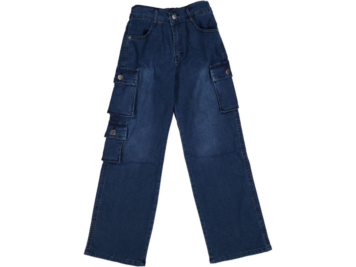 KIZ 6/10 YAŞ KARGO CEPLİ PANTOLON