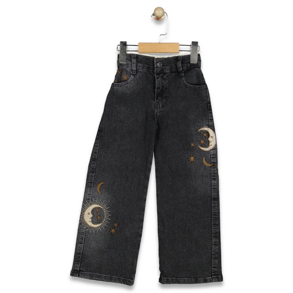 KIZ 6/10 YAŞ  KOT PANTALON