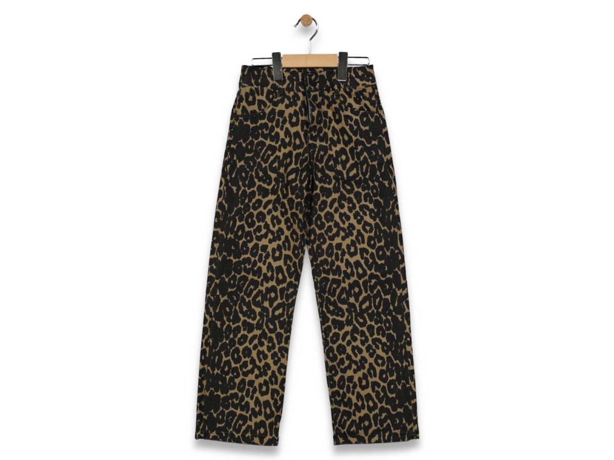 KIZ 6/10 YAŞ LEOPAR PANTOLON