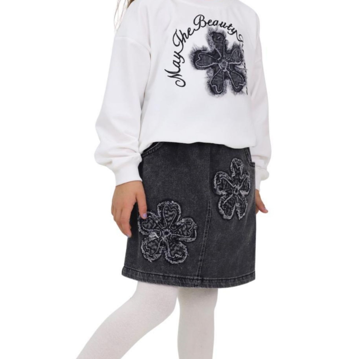 KIZ 6/10 YAŞ MAY THE BEAUTY NAKIŞLI  TAKIM