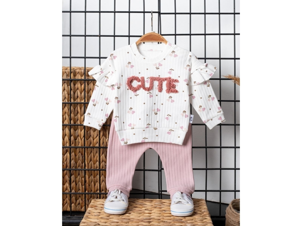 KIZ 6/12 AY CUTE RAPORLU 2 Lİ TAKIM