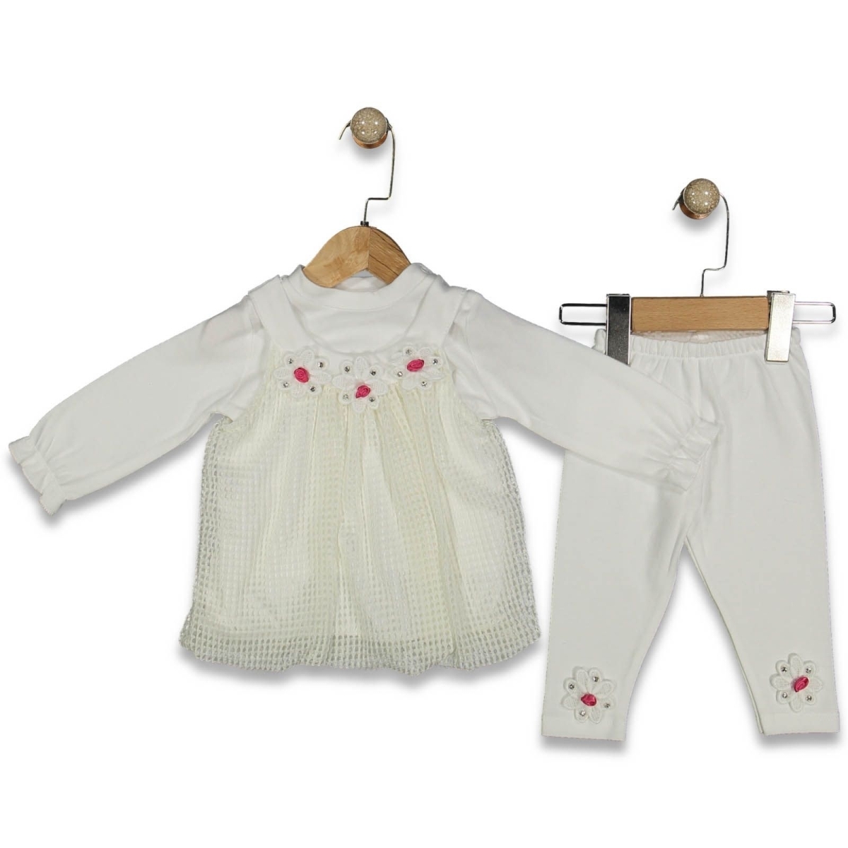 KIZ 6/12 AY ÜÇLÜ SWAROUSKİ SET