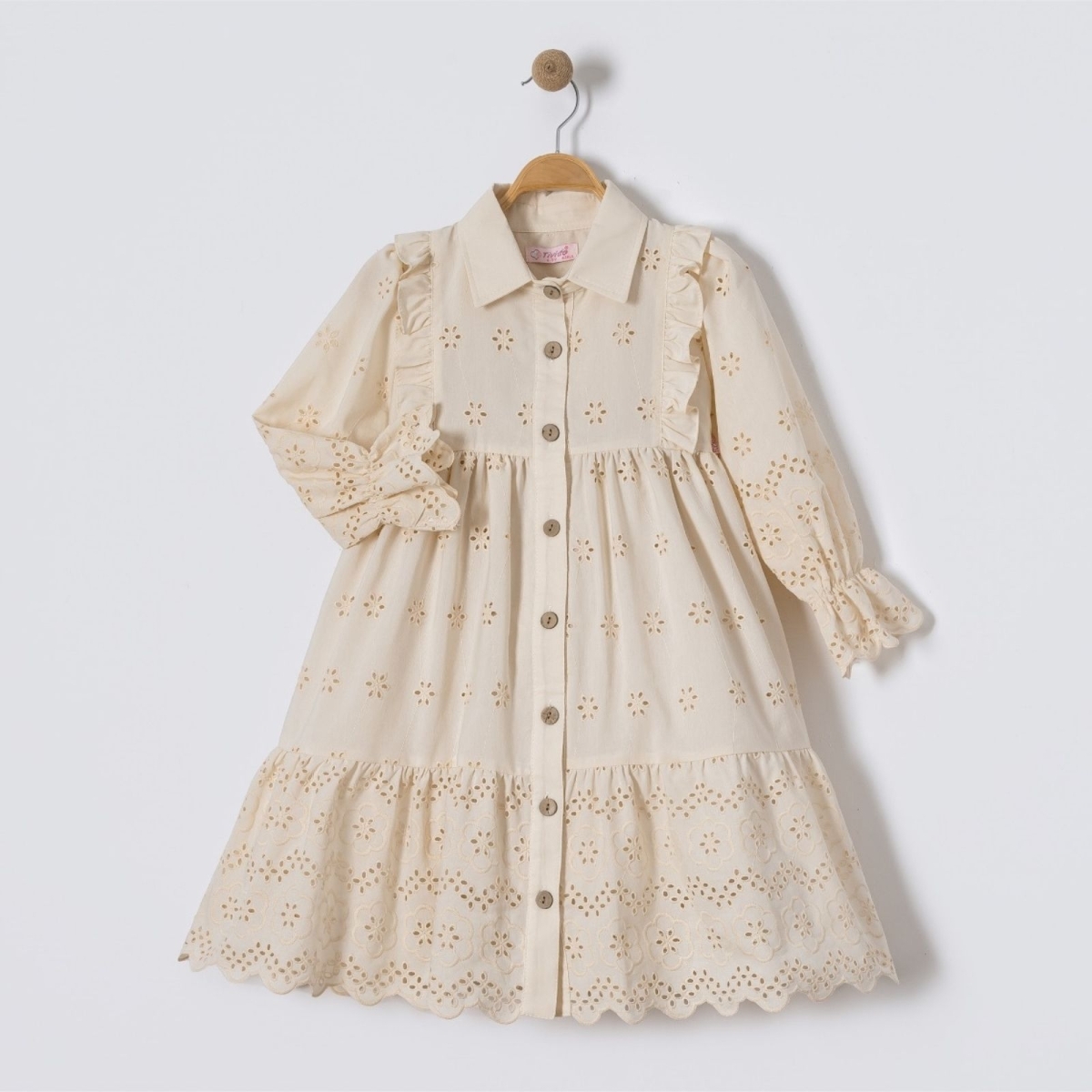 KIZ 6/12 YAŞ BRODE ELBİSE