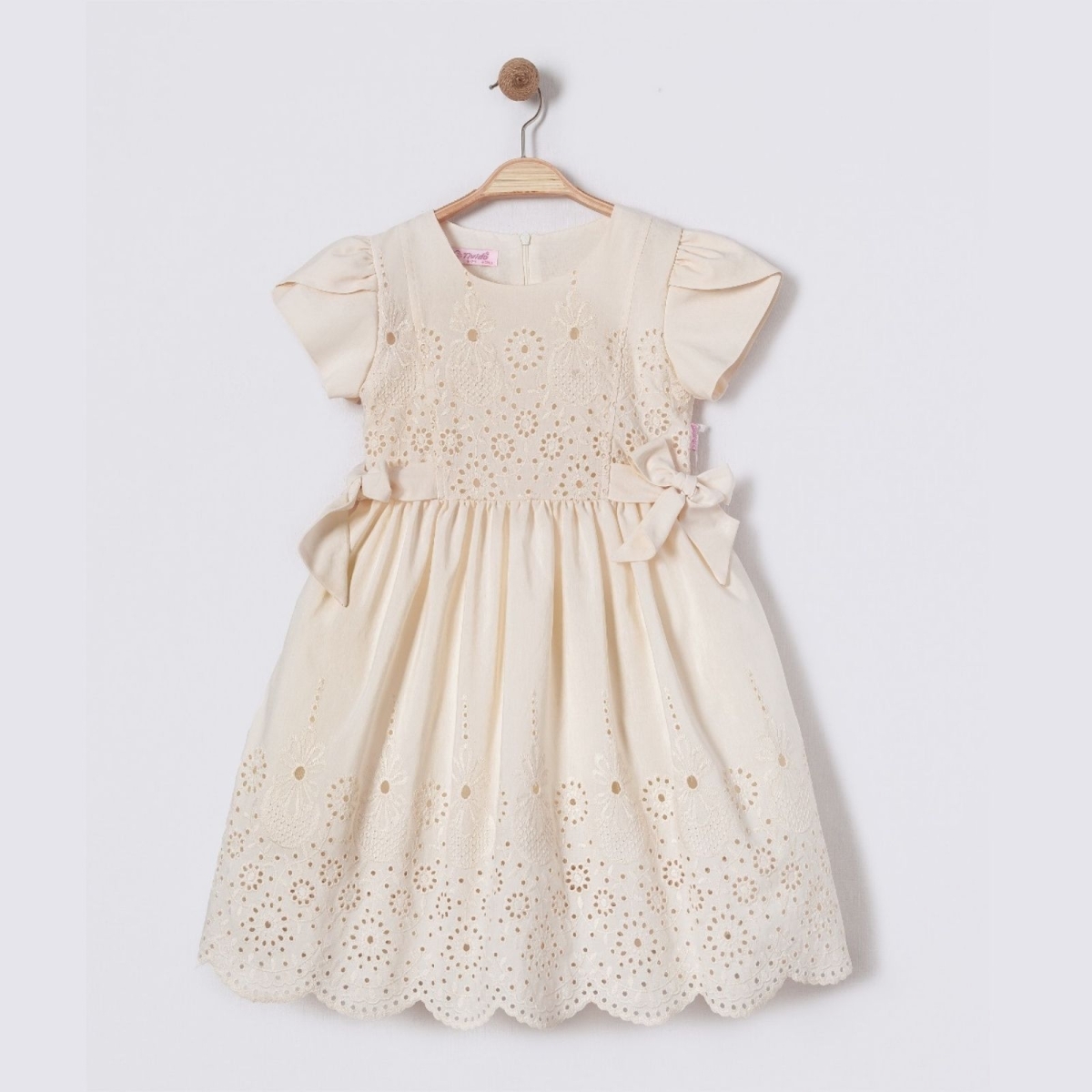 KIZ 6/12 YAŞ FİYONKLU ELBİSE