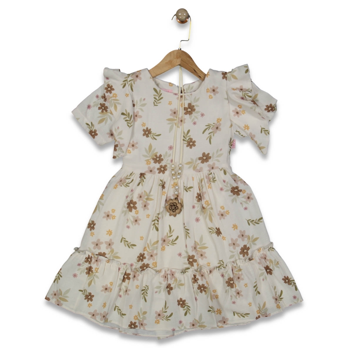 KIZ 6/12 YAŞ KOLYELİ ELBİSE