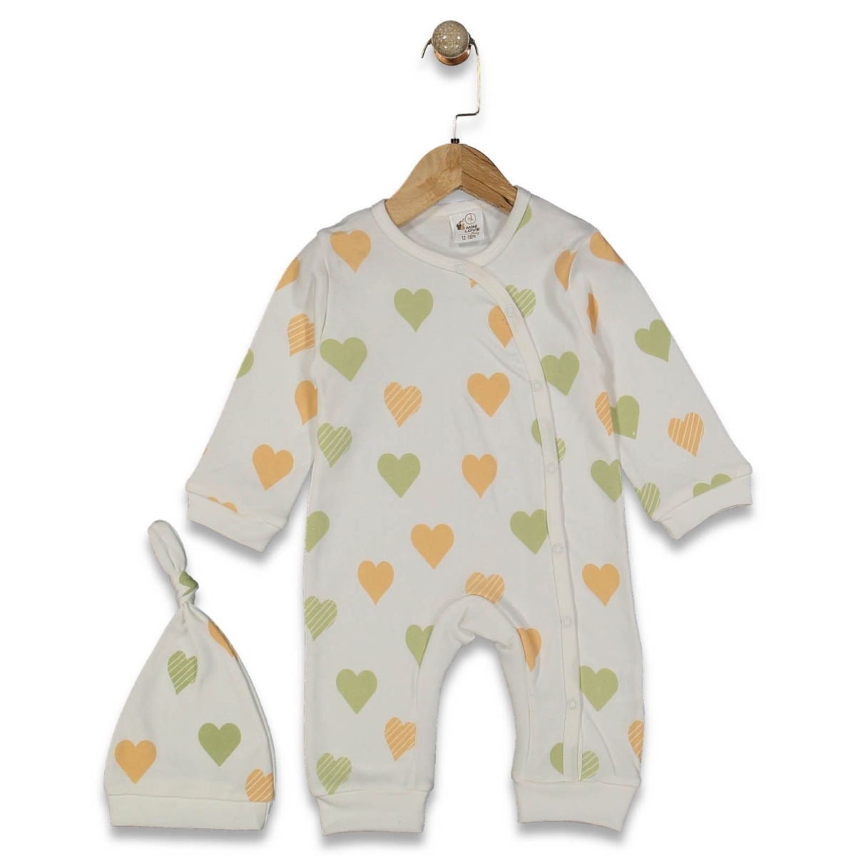 KIZ 6/18 AY ÇİZGİLİ KAPLİ TULUM