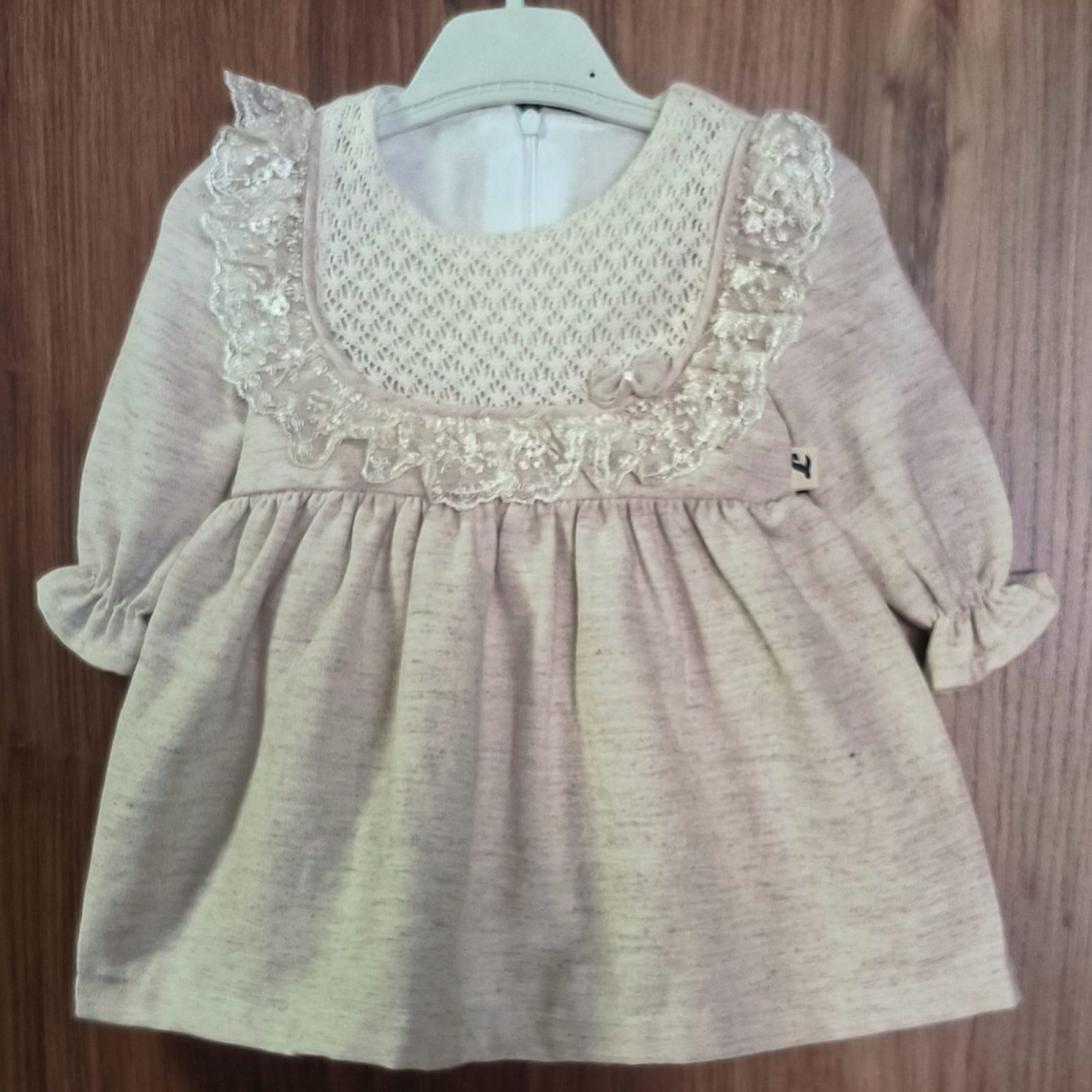 KIZ 6/18 AY GÜPÜRLÜ ELBİSE