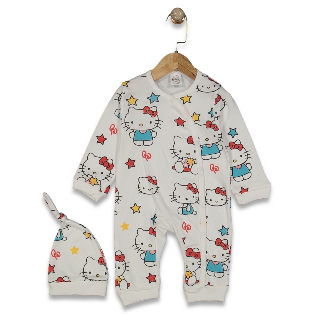 KIZ 6/18 AY HELLO KİTTY BASKILI TULUM