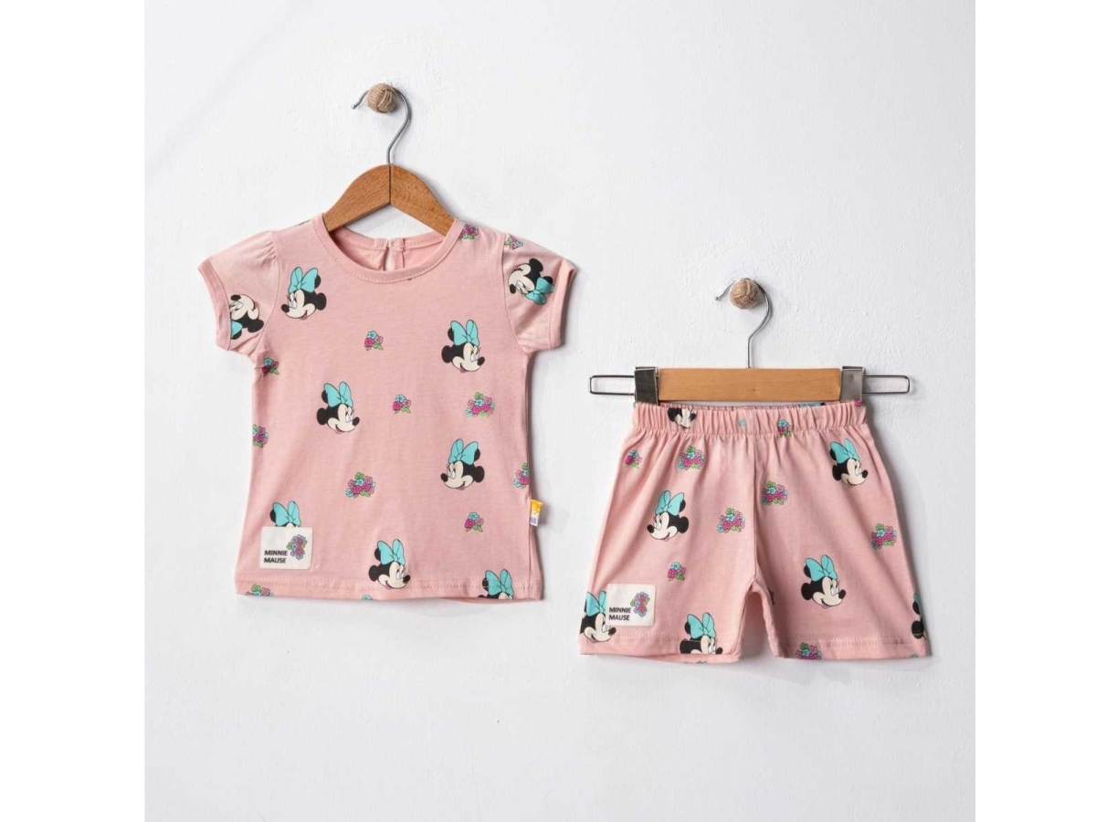 KIZ 6/18 AY MİNNİE BASKILI TAKIM