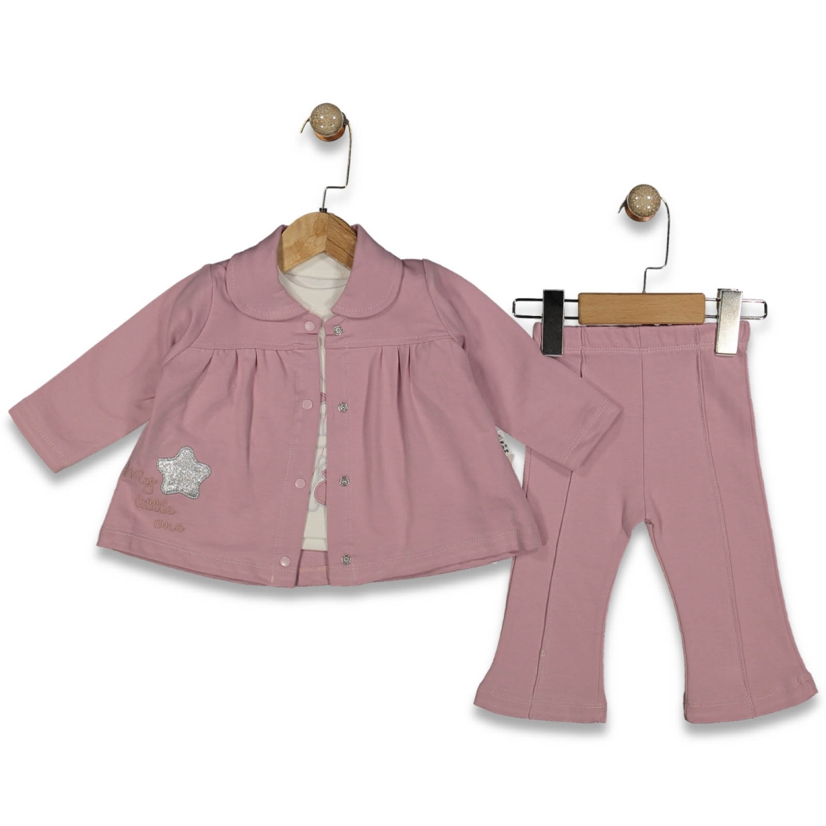 KIZ 6/18 AY MY LİTTLE YILDIZLI 3 LÜ TAKIM