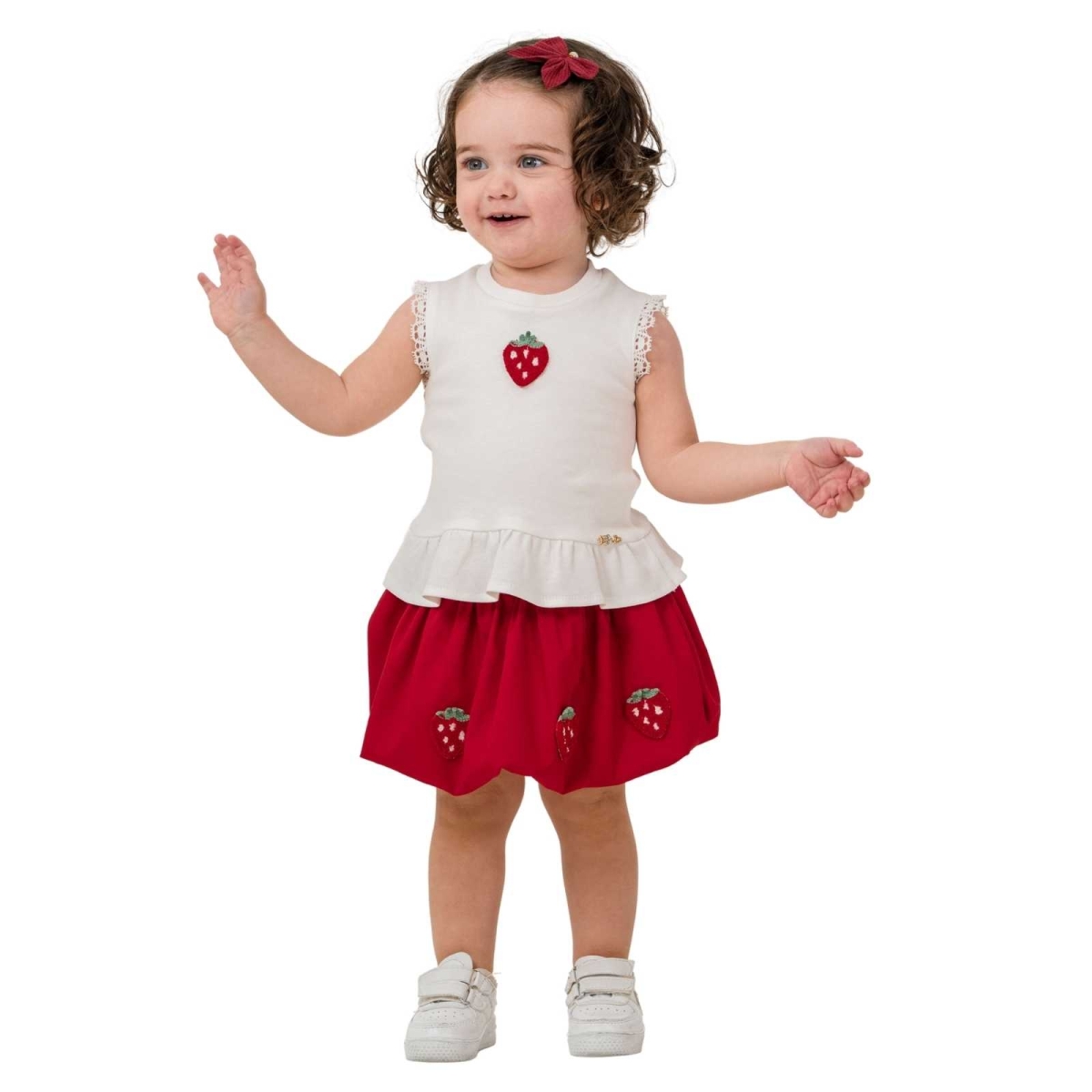 KIZ 6/24 AY ÇİLEKLİ TAKIM