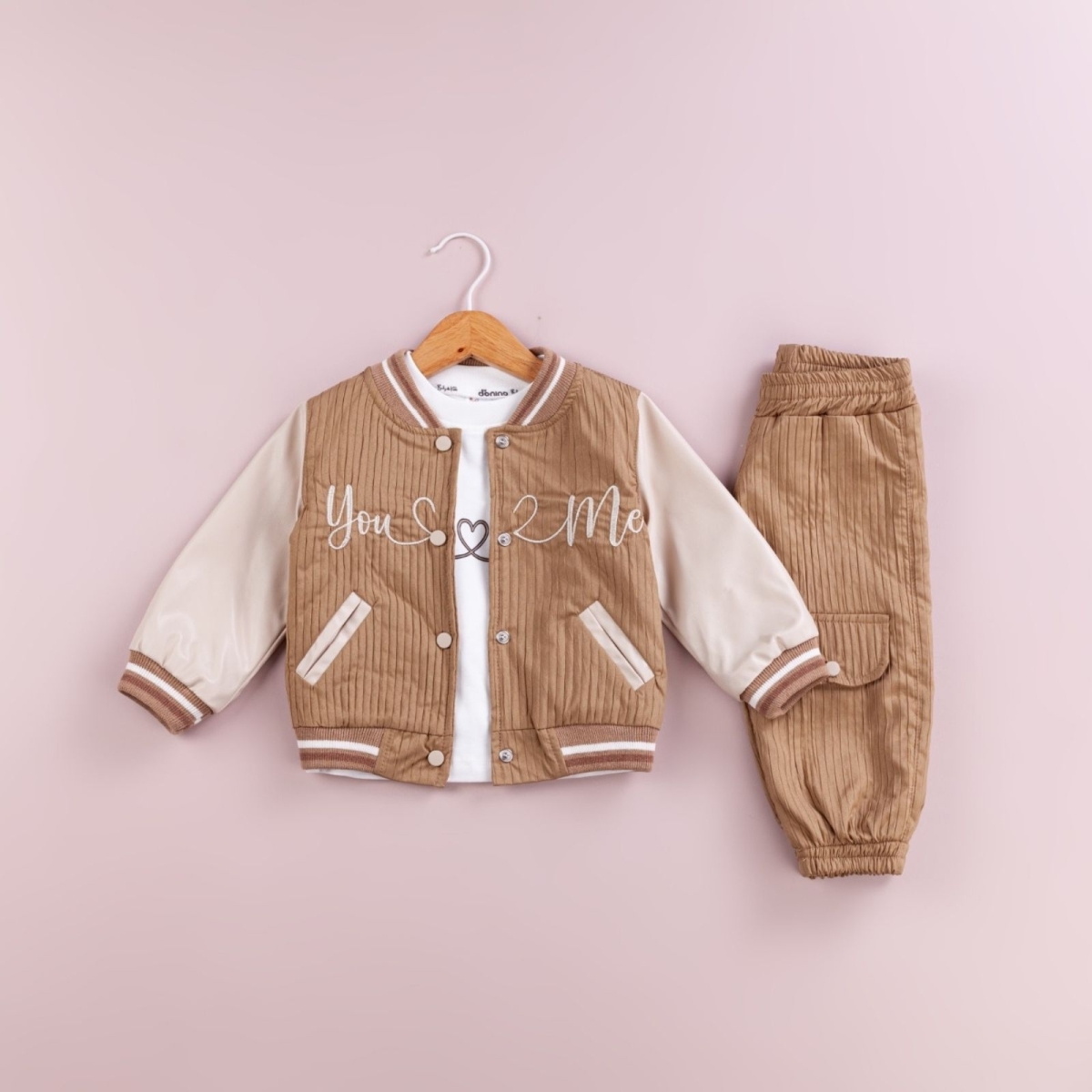 KIZ 6/24 AY KOLARI DERİ PİLİSELİ TAKIM