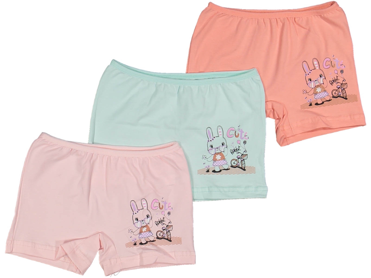 KIZ 6/7  YAŞ KARIŞIK BASKILI BOXER