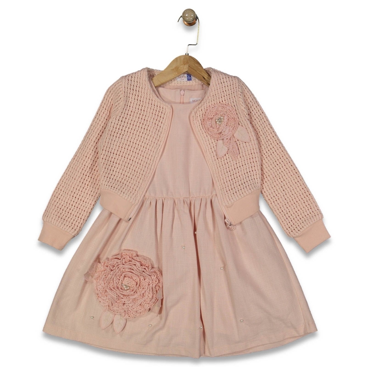 KIZ 6/9 YAŞ GÜLLÜ HIRKALI ÇOCUK TAKIM