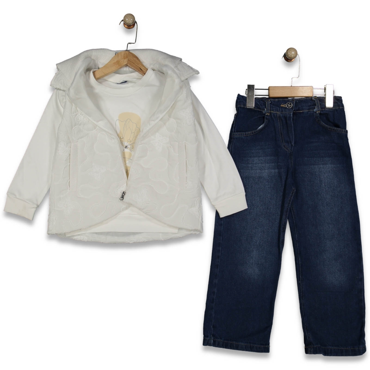 KIZ 6/9 YAŞ KIZ 6-9 TRİKO TAKIM