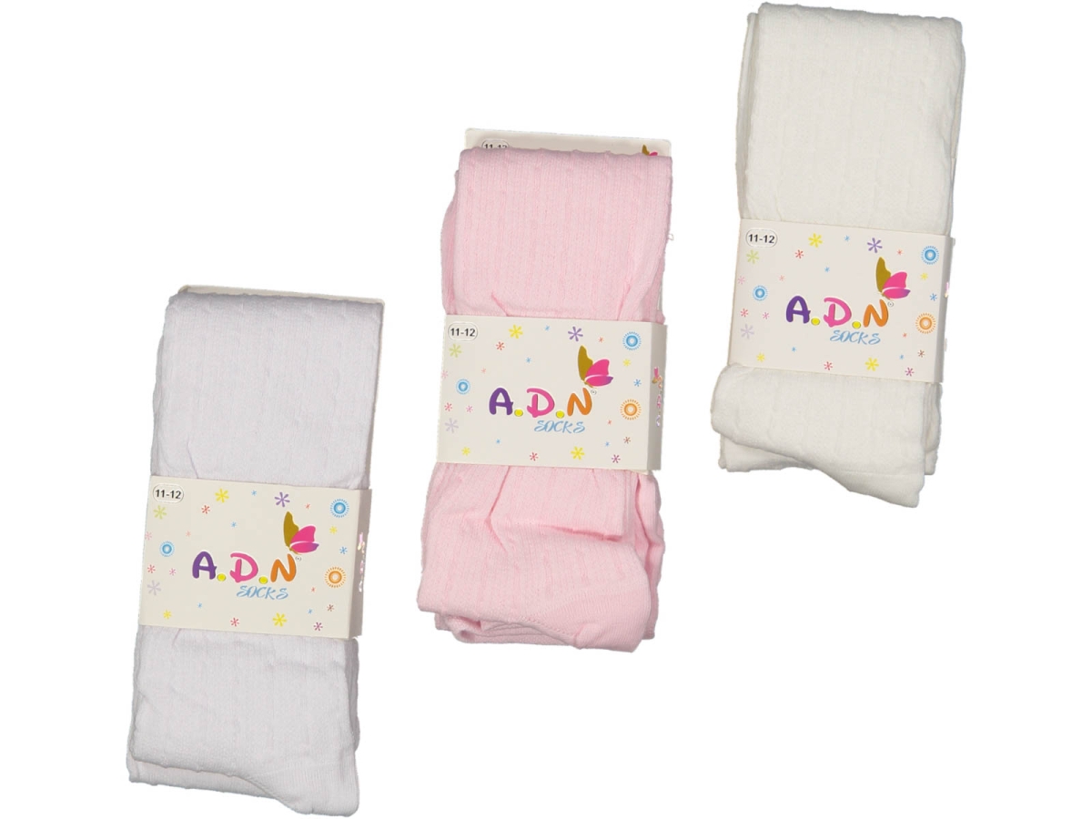 KIZ 7/8 YAŞ BİLGİSAYAR KABARTMALI KÜLOTLU ÇORAP