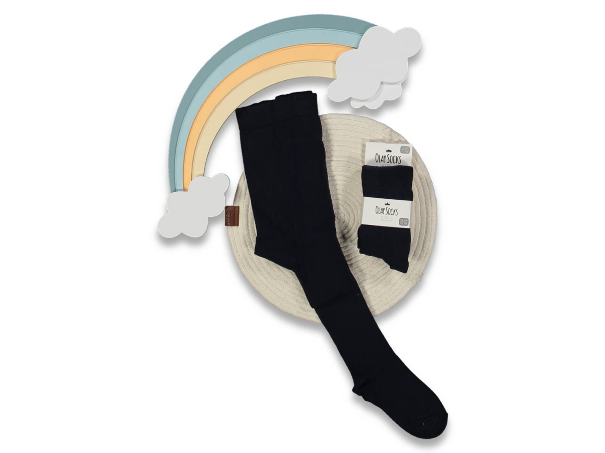 KIZ 7/9 YAŞ DÜZ KÜLOTLU ÇORAP