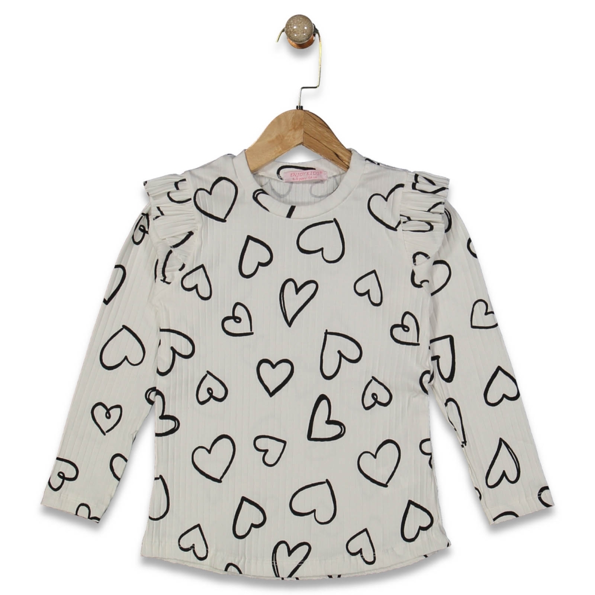 KIZ 8/11 YAŞ ASORTİ  DESENLİ  BADİ