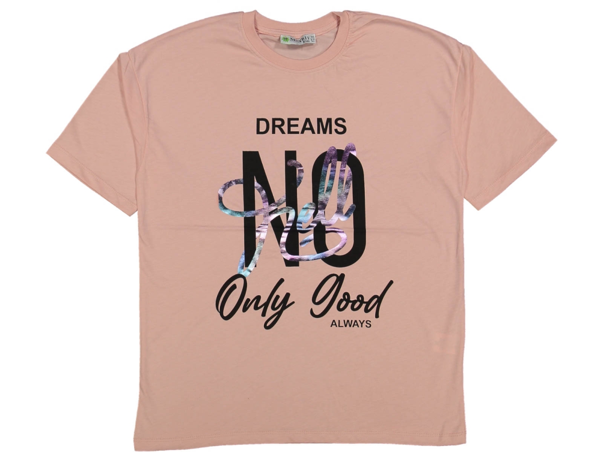 KIZ 8/14 YAŞ DREAMS BASKILI TİŞÖRT