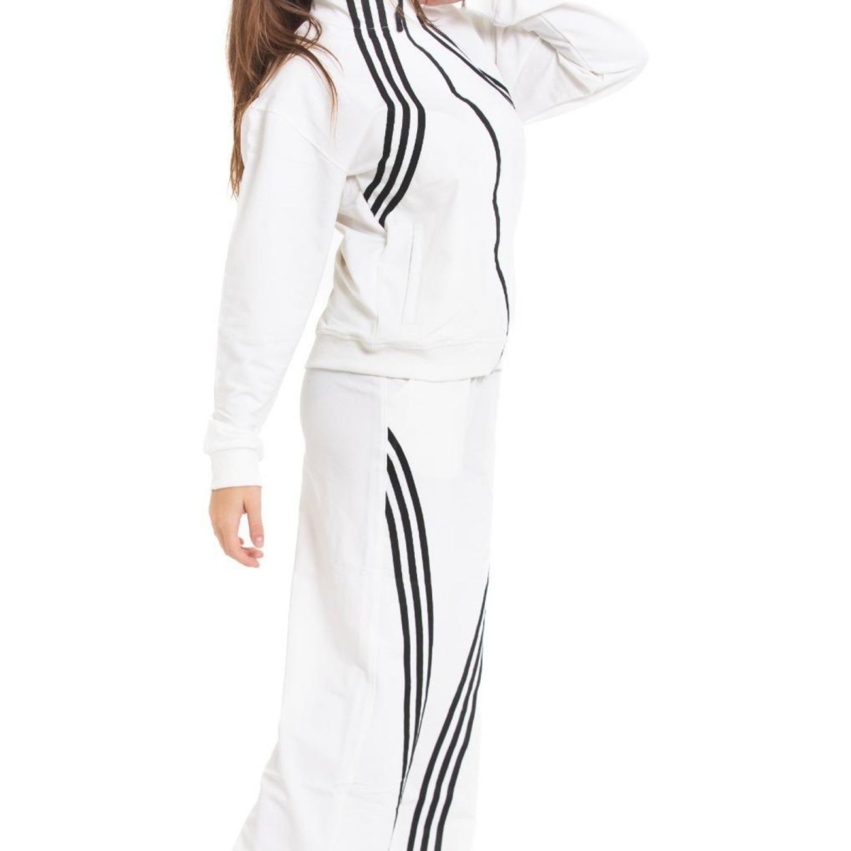 KIZ 8/16 YAŞ ÇİZGİLİ KOMPAK TAKIM