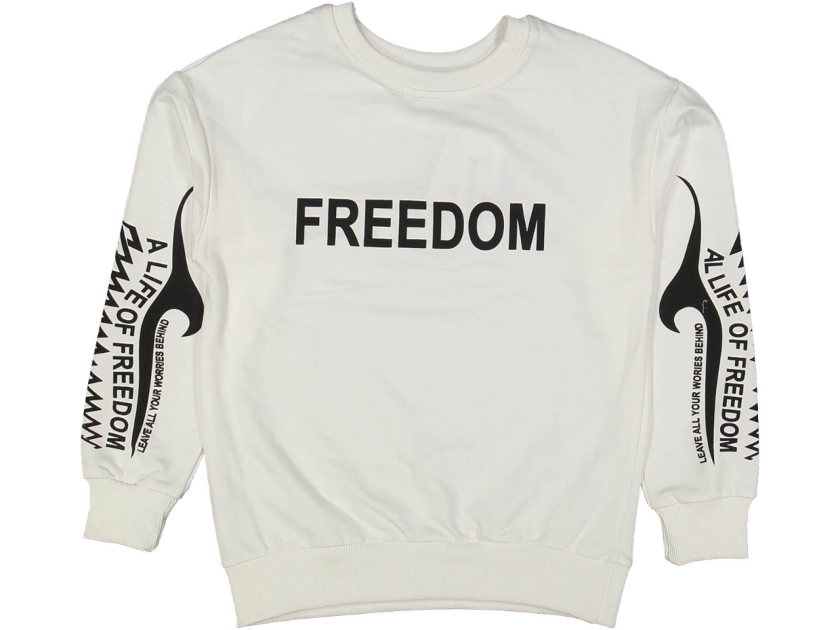 KIZ 8/16 YAŞ FREEDOM TEK SWEAT