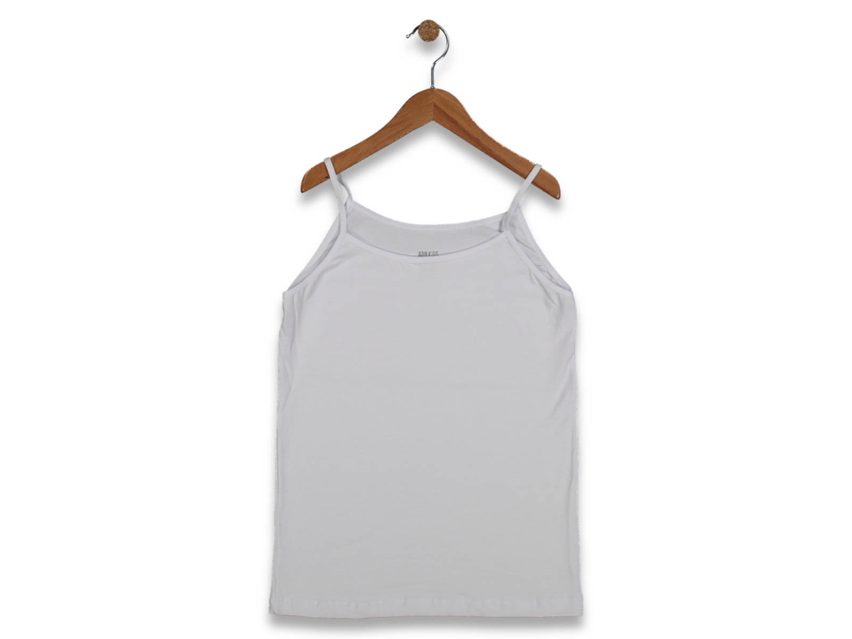 KIZ 8/9 YAŞ BEYAZ ATLET