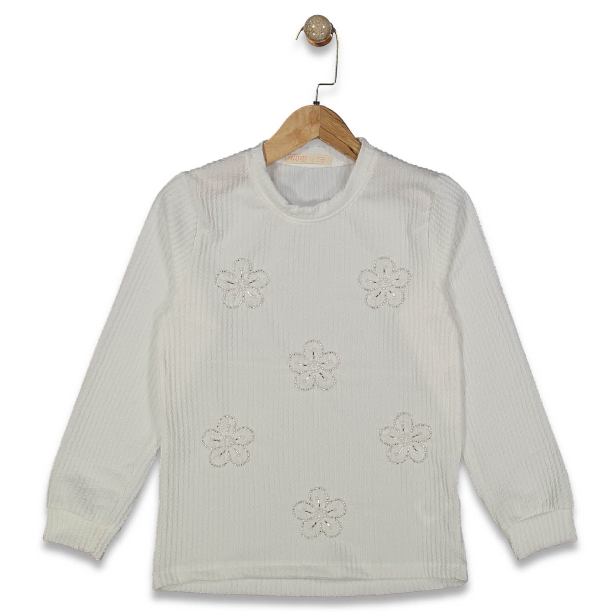 KIZ 9/12 YAŞ ÇİÇEK BONCUKLU BADİ