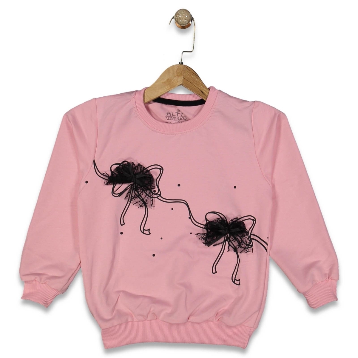 KIZ 9/12 YAŞ FİYONKLU SWEAT