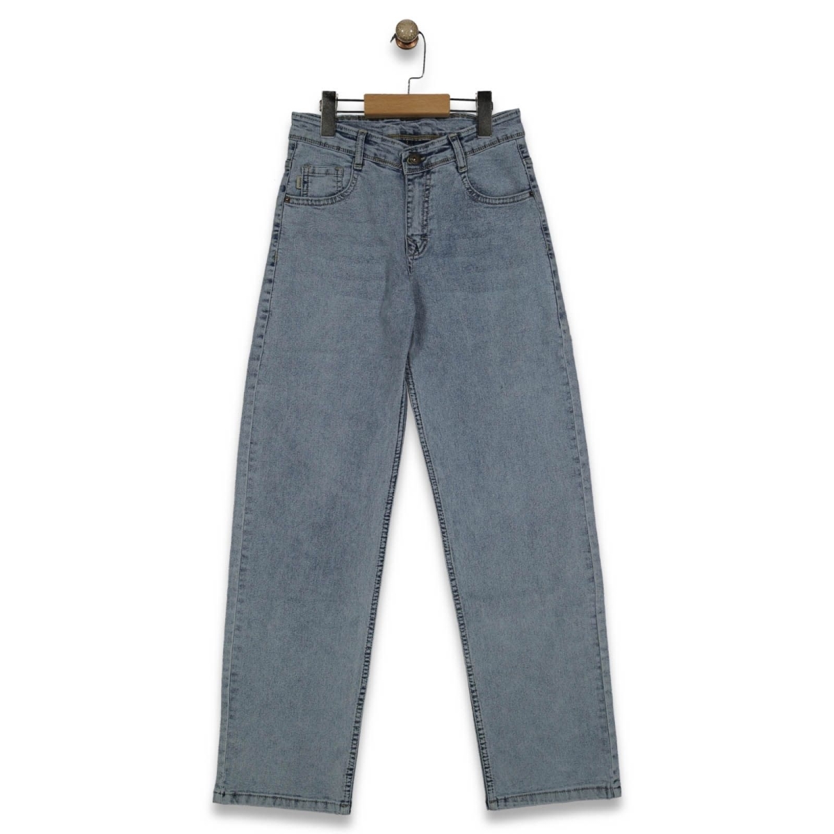 KIZ 9/12 YAŞ  KLASİK KOT PANTOLON