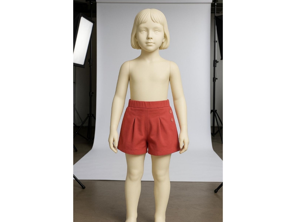 KIZ 9/12 YAŞ PİLELİ NAKİSLİ KAPRİ