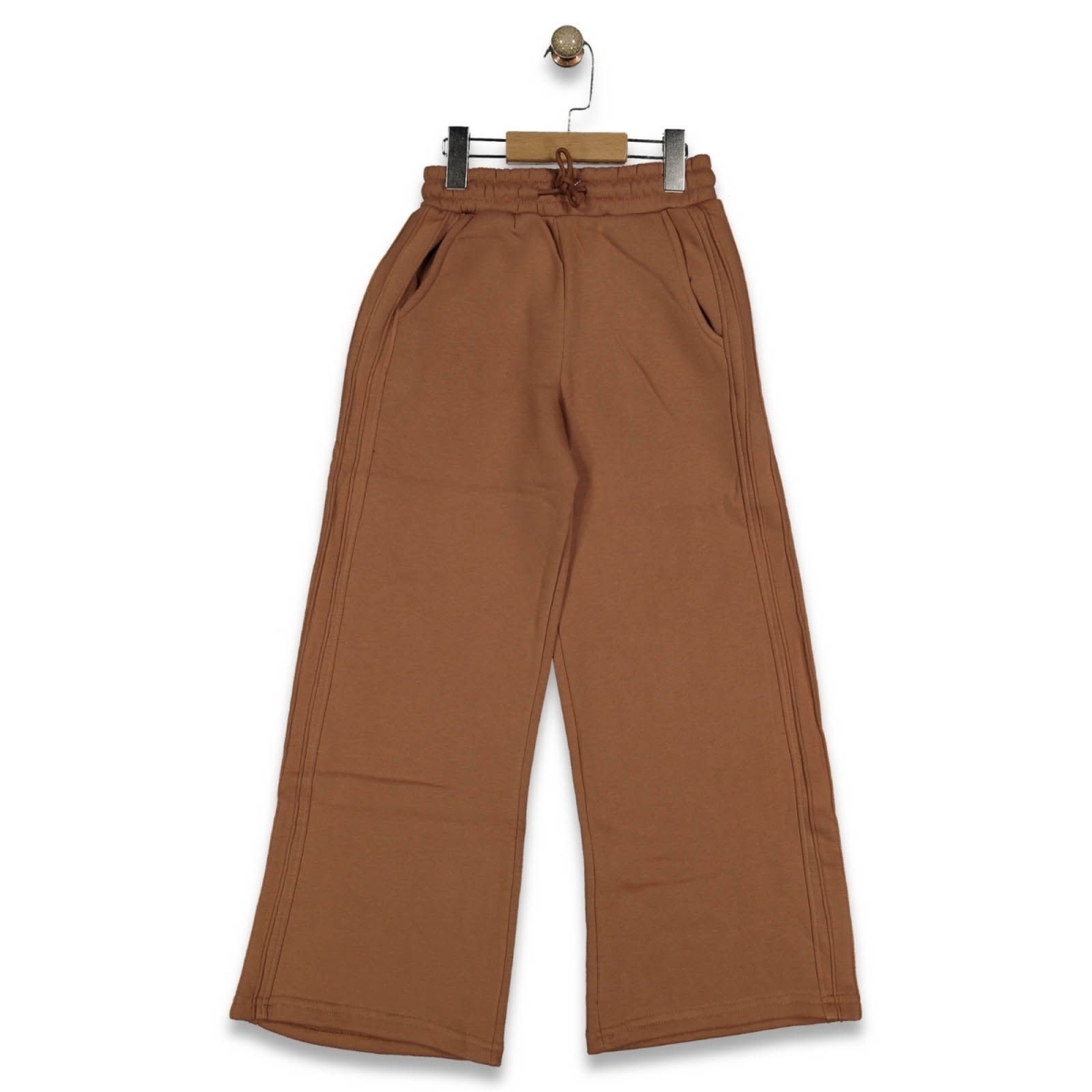 KIZ 9/12 YAŞ YANDAN ÇİMALI PALAZZO TEK ALT