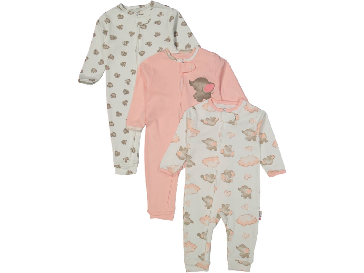 KIZ 9/18 AY FERMUARLI FİL KAHVE TULUM