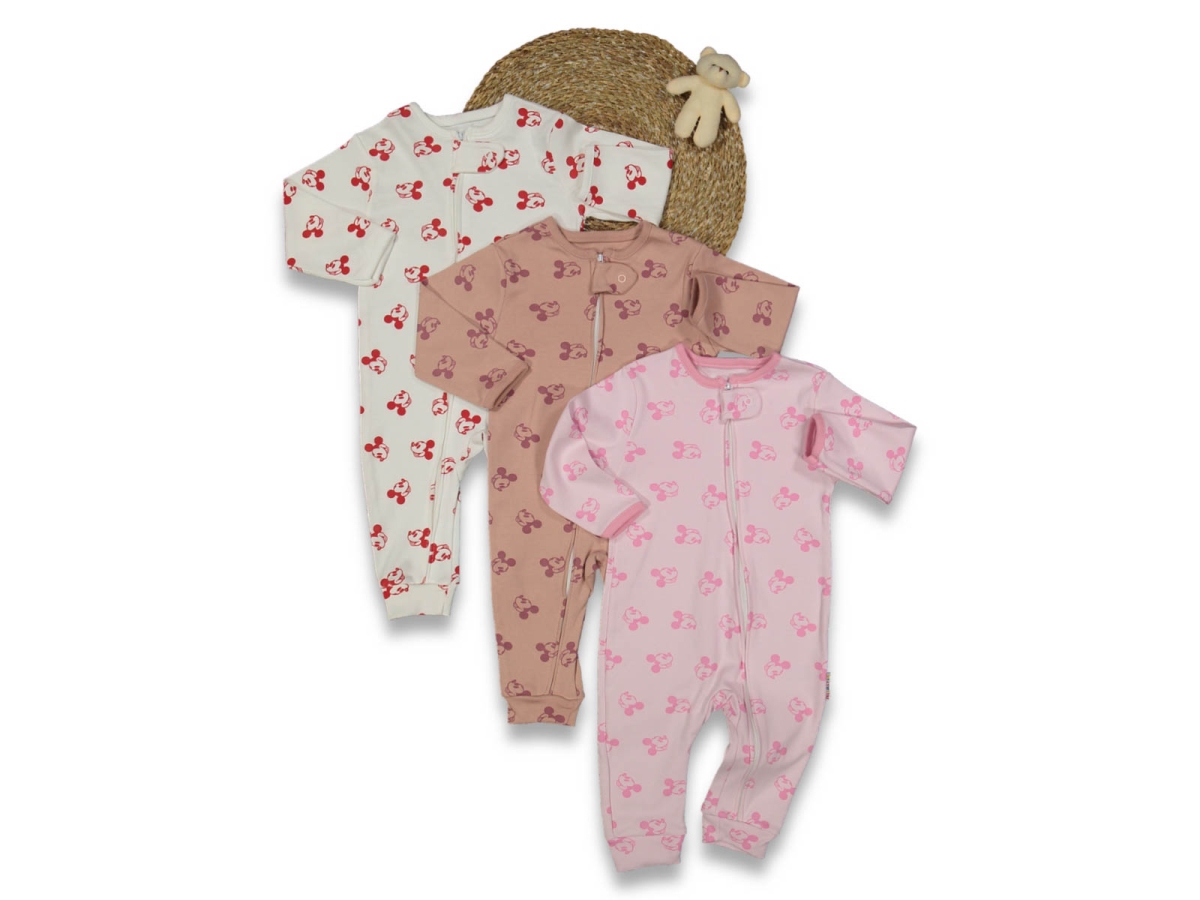 KIZ 9/18 AY FERMUARLI MİCKEY TULUM