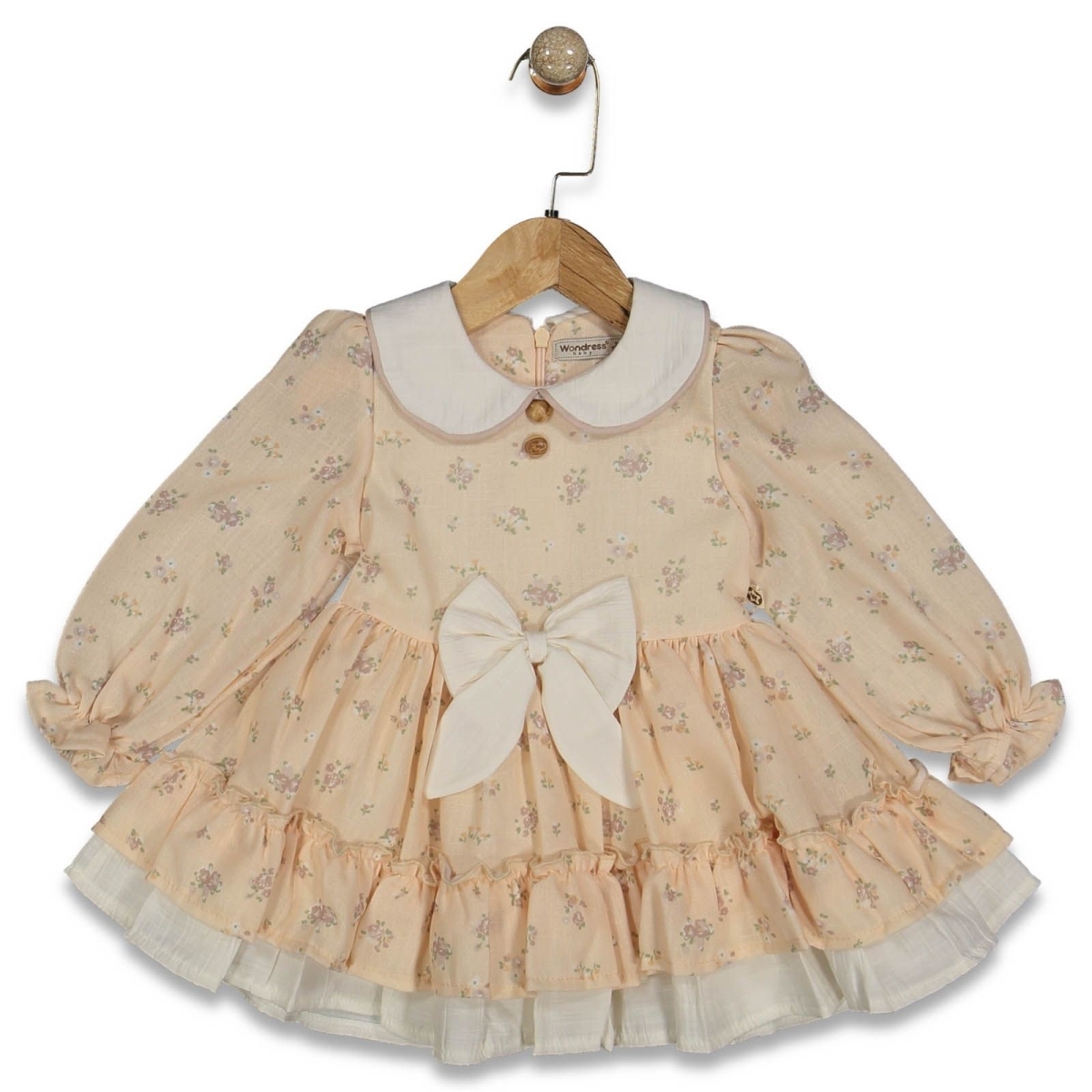 KIZ 9/24 AY BEBE YAKALI MELİSA ELBİSE