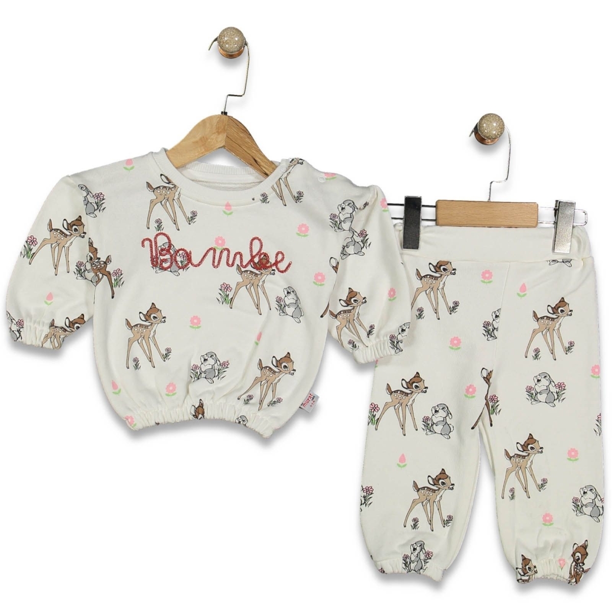 KIZ 9/24 AY CEYLAN BABİ İŞLEMELİ ŞARDONLU TAKIM