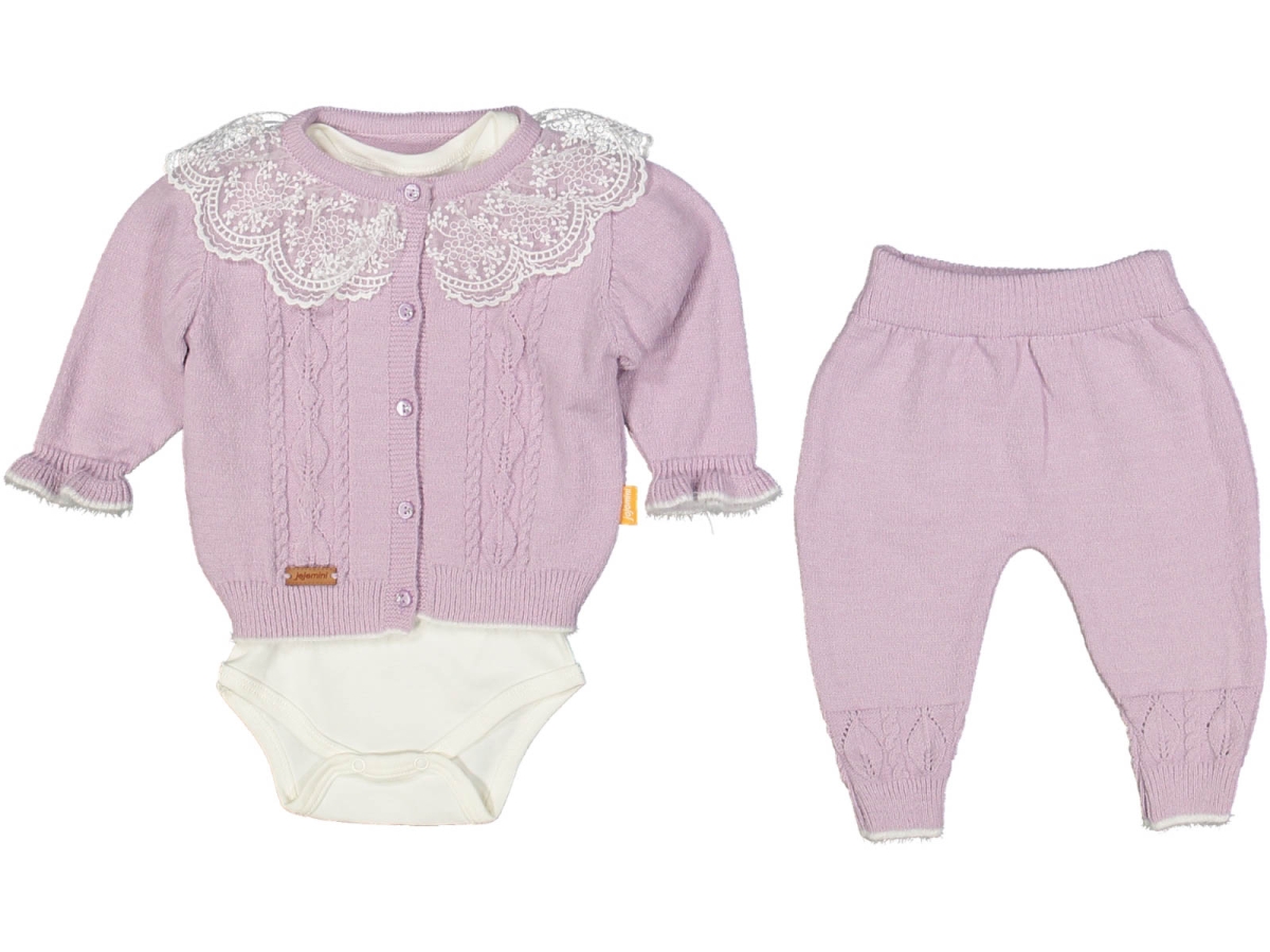 KIZ 9/24 AY DANTEL YAKALI ZIBINLI AJURLU HIRKA TAK