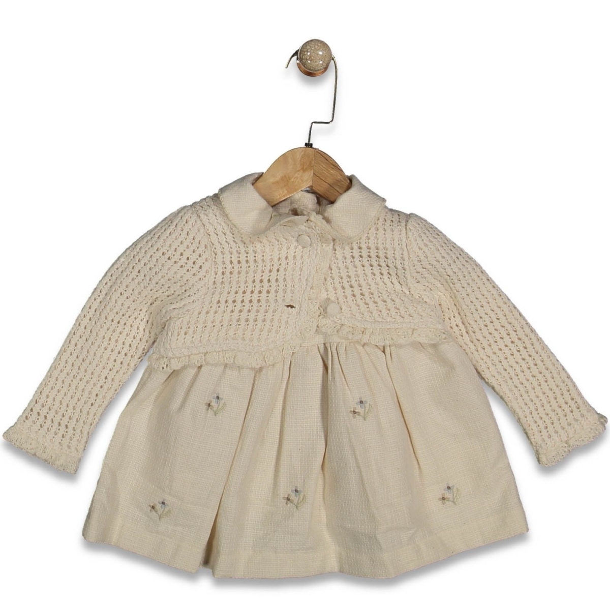 KIZ 9/24 AY DELİK YELEKLİ  TAKIM