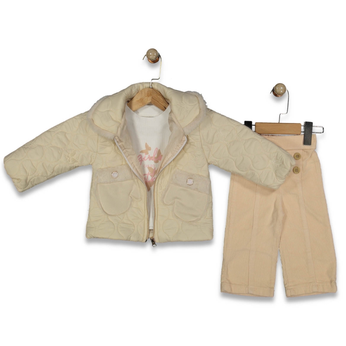 KIZ 9/24 AY ELDİVEN CEPLİ TAKIM