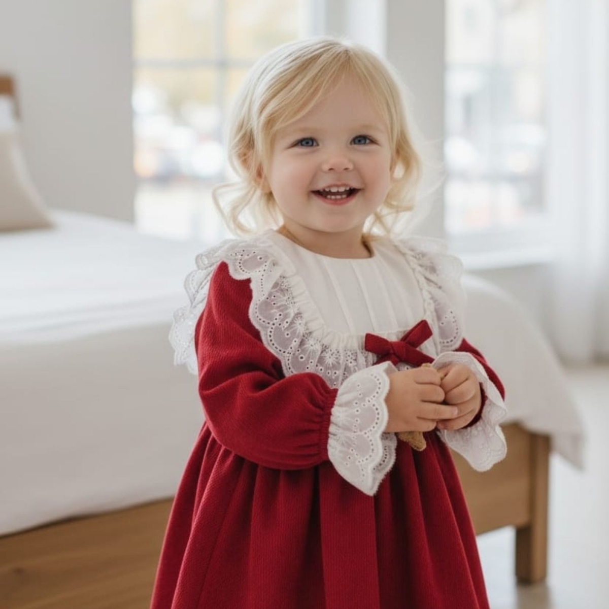 KIZ 9/24 AY FİSTOLU ELBİSE