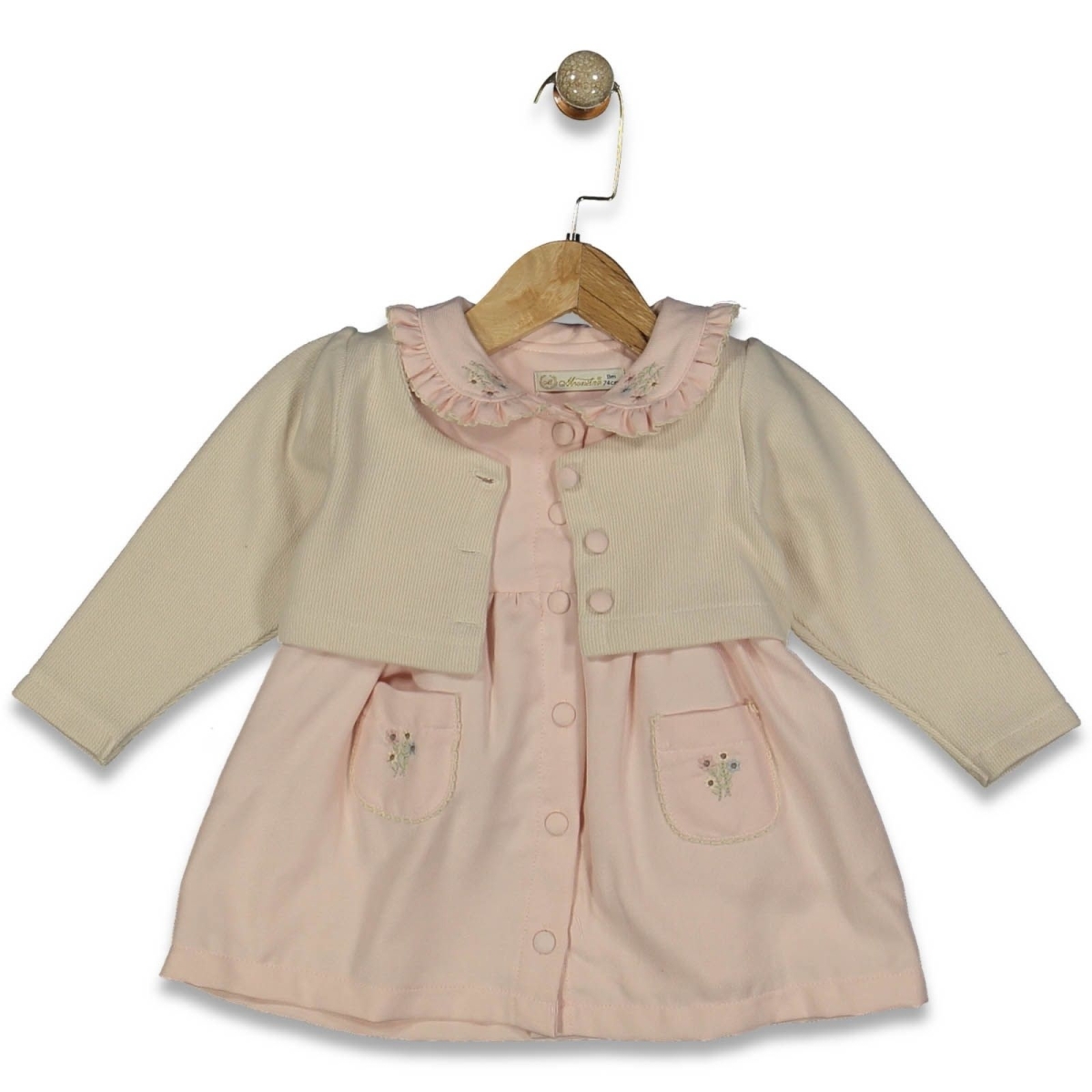 KIZ 9/24 AY HIRKALI ELBİSELİ TAKIM