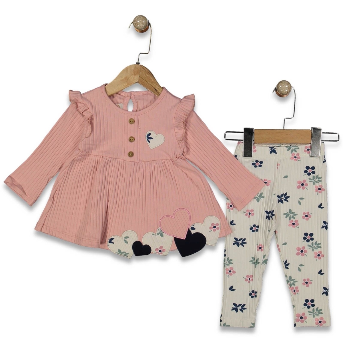 KIZ 9/24 AY KALP NAKIŞLI TAKIM