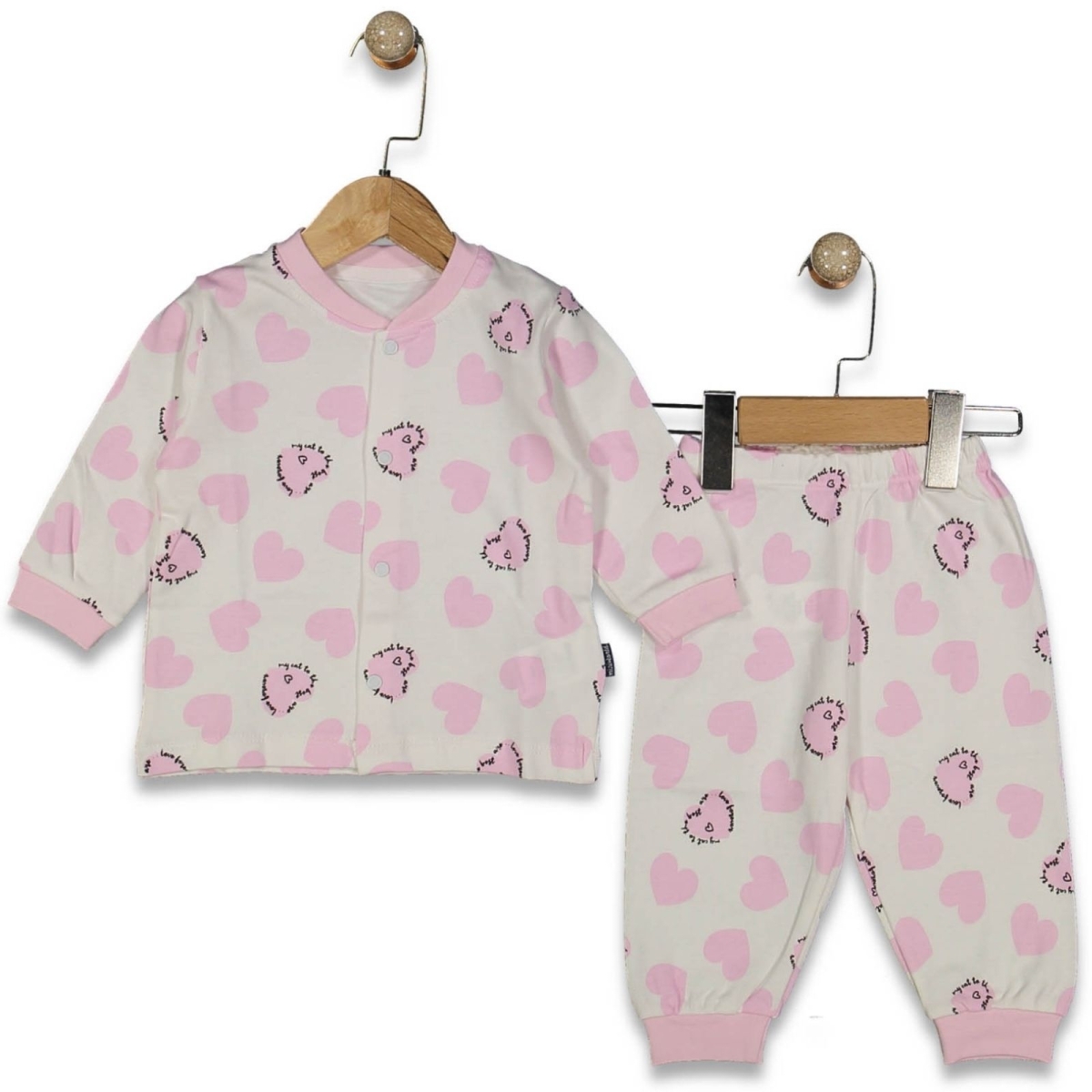 KIZ 9/24 AY KALPLİ PJAMA TAKIM