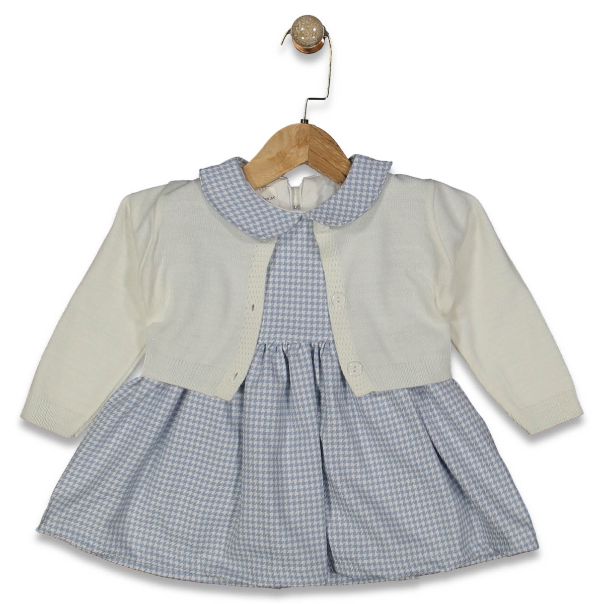 KIZ 9/24 AY KAZAYAĞI ELBİSE TRİKO 2Lİ TAKIM