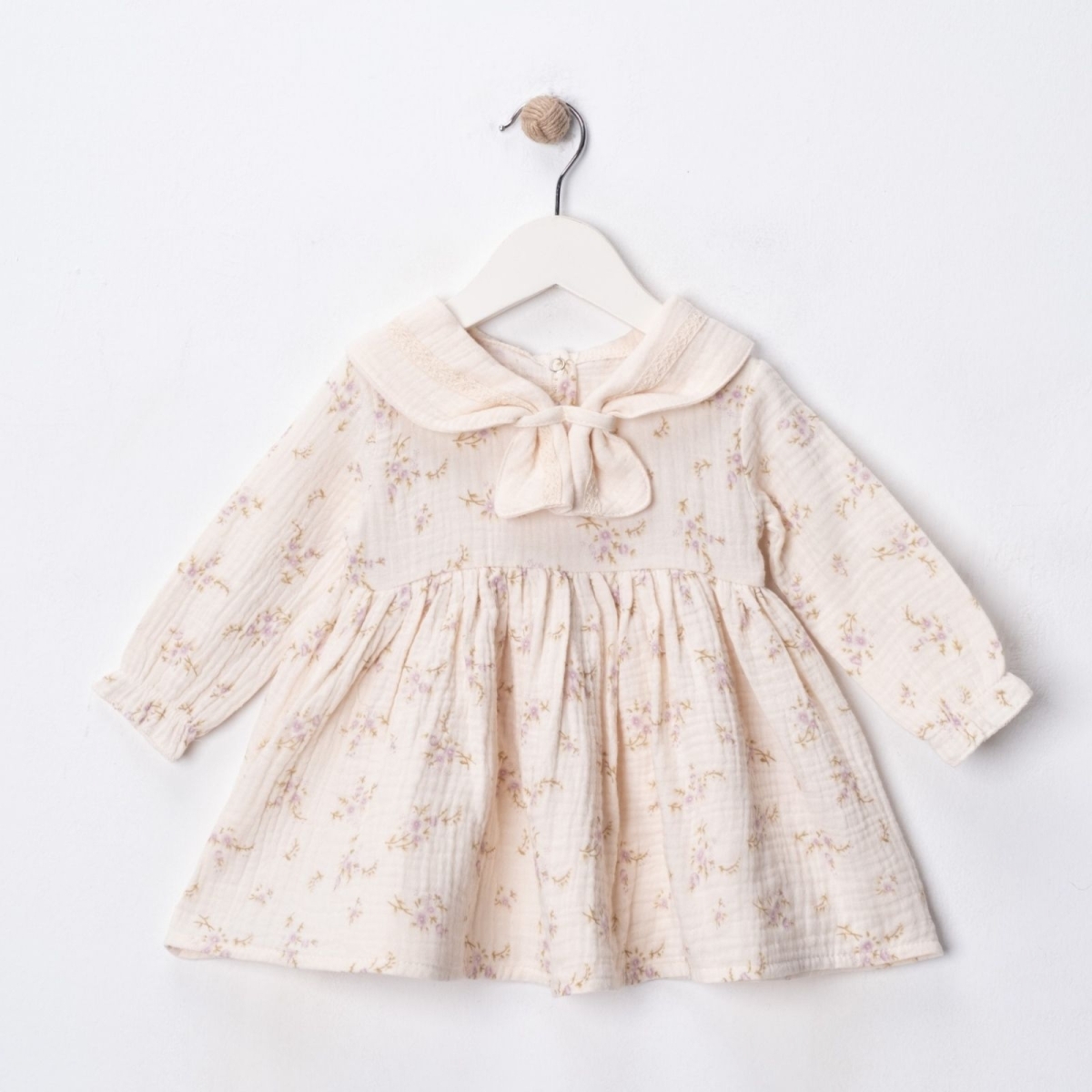 KIZ 9/24 AY KOPANAKİ YAKA  ELBİSE