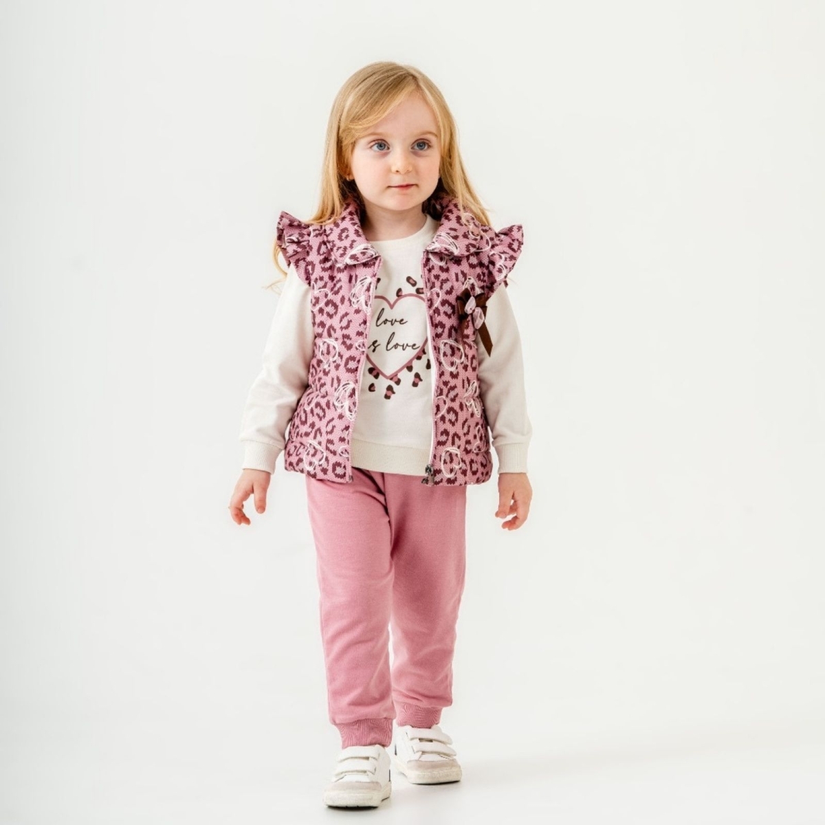 KIZ 9/24 AY LEOPAR KALPLİ TAKİM