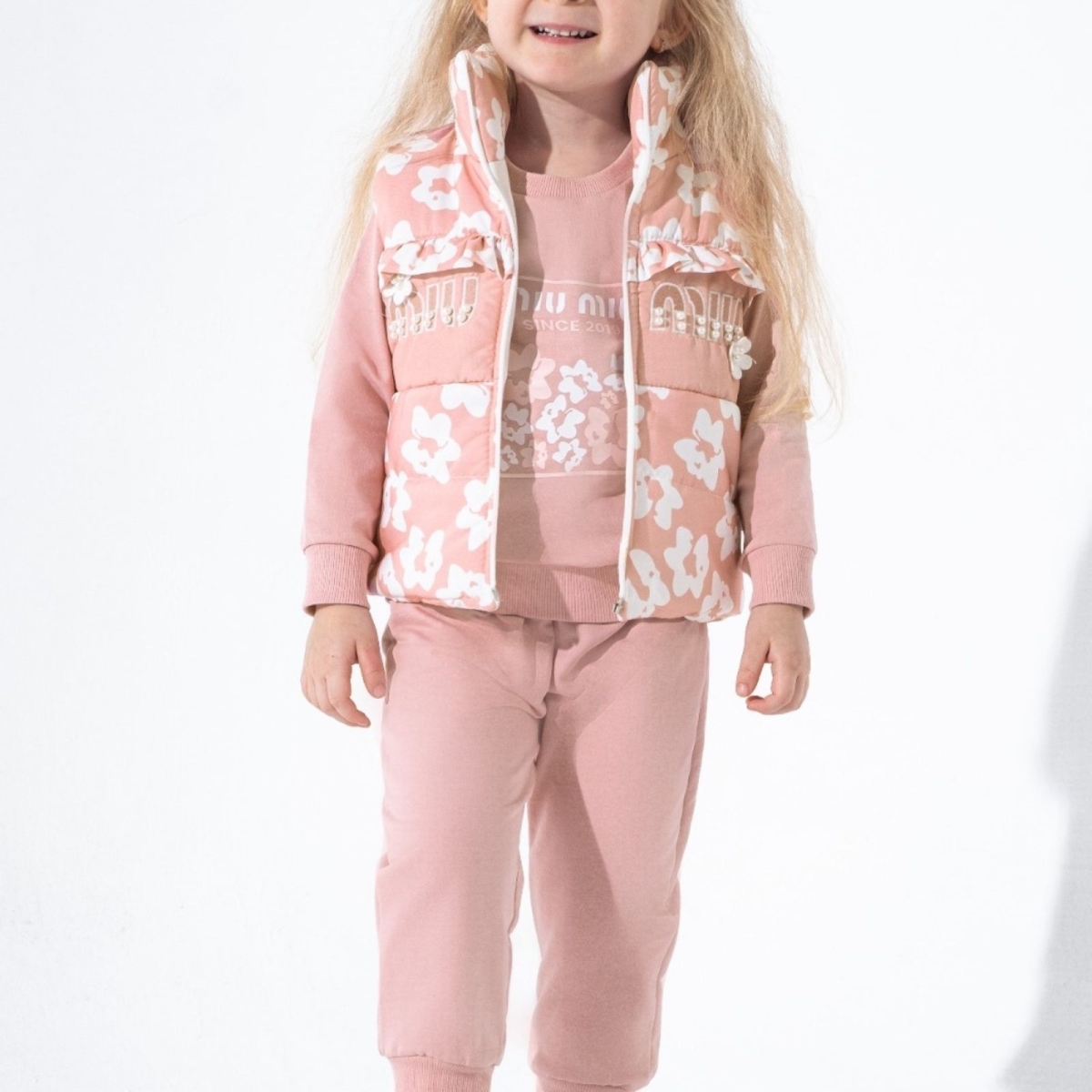 KIZ 9/24 AY MİU MİU YELEKLİ 3LÜ TAKİM