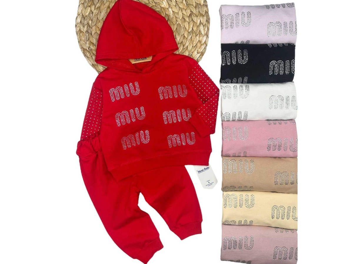 KIZ 9/24 AY MIU TAŞ BASKILI TAKIM 