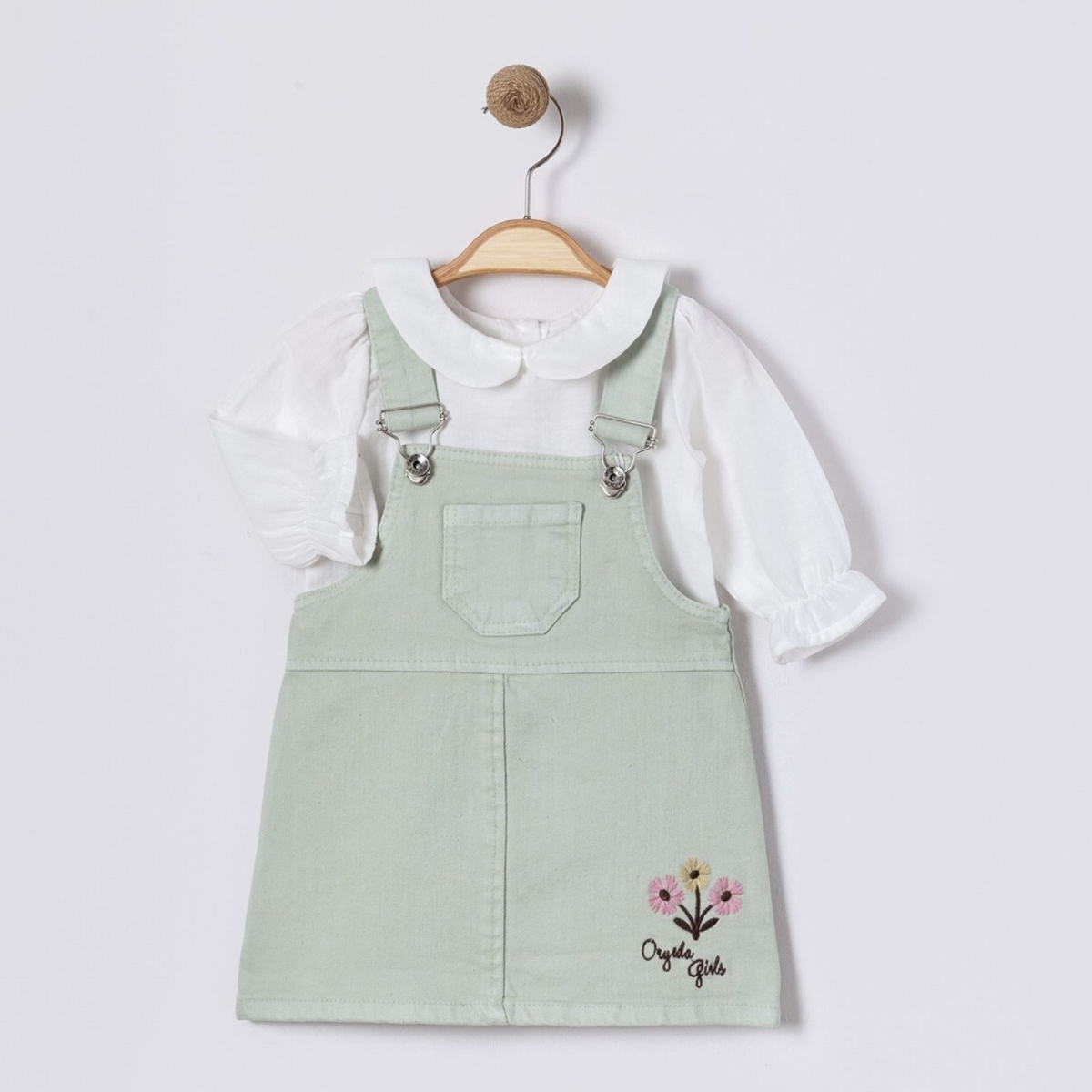 KIZ 9/24 AY NAKIŞLI GÖMLEKLİ RENKLİ JİLE