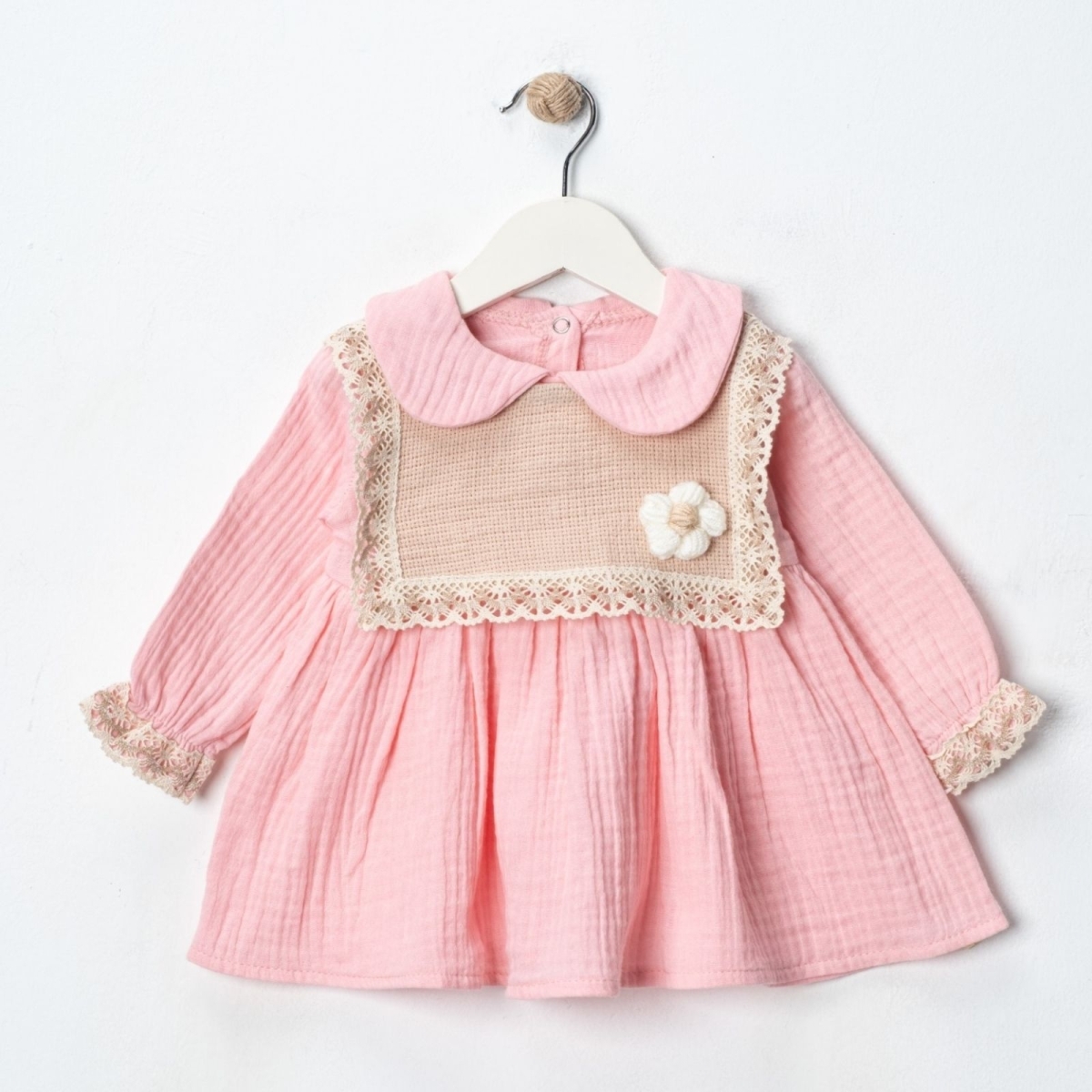 KIZ 9/24 AY PAPATYALI ELBİSE